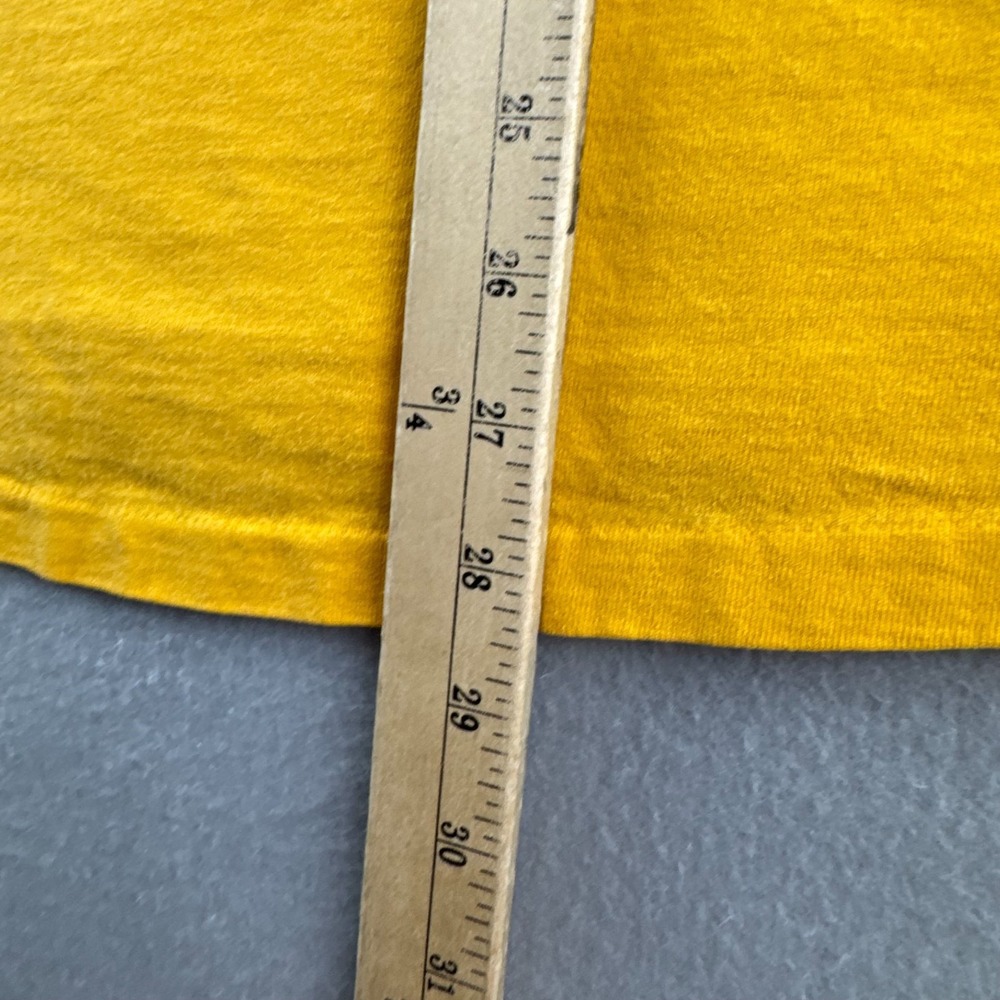 Vintage Vanderbilt University Shirt Mens Large Yellow Single Stitch 90s USA - Picture 15 of 16
